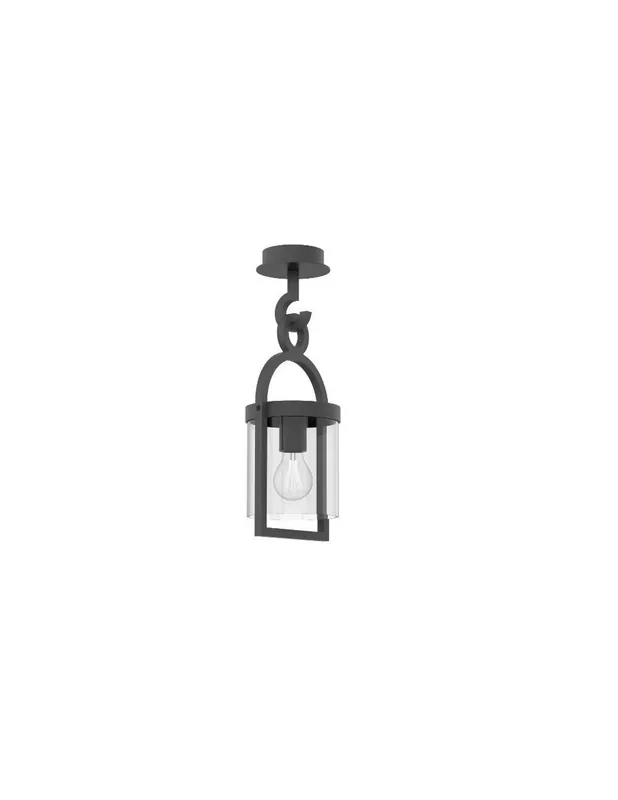 Premium Maya Farol de Colgar Jardín Gris Oscuro