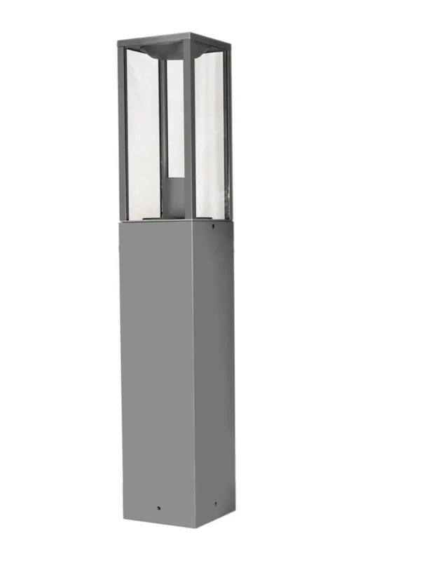 Baliza Exterior Linea Recta de Aluminio Artesanal