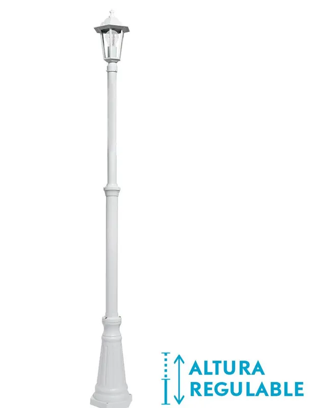 Farola Auriga 1 Luz Altura Ajustable Ordena Ya