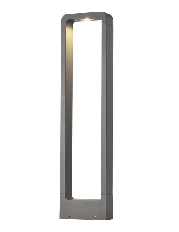 Promoción Bolardo para Suelo Gris Antracita 7W