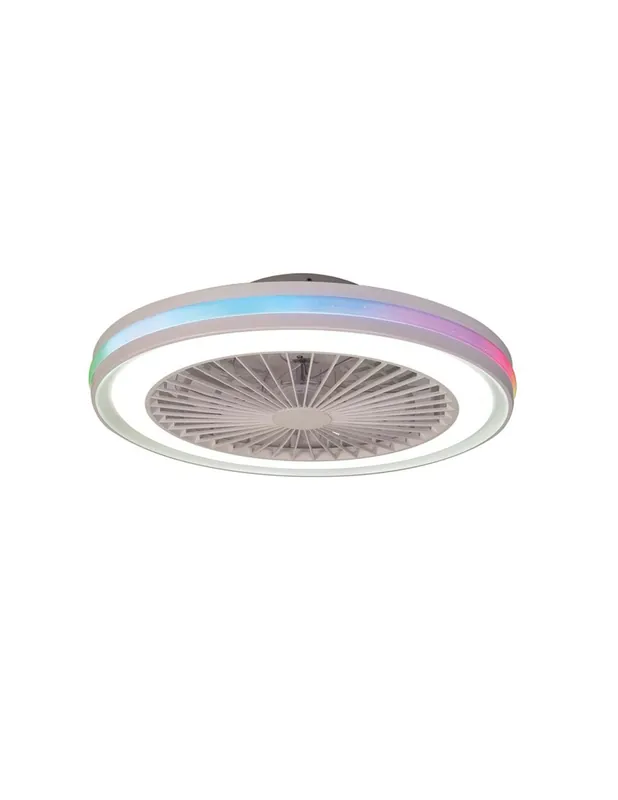 Oferta Limitada Gamer Mantra Ventilador Blanco RGB