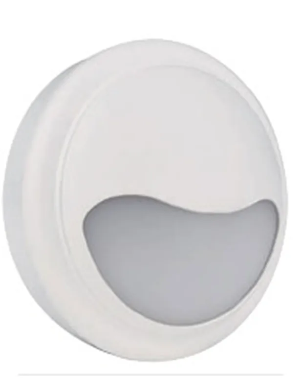Profesional Aplique de Exterior Redondo Led Blanco IP65