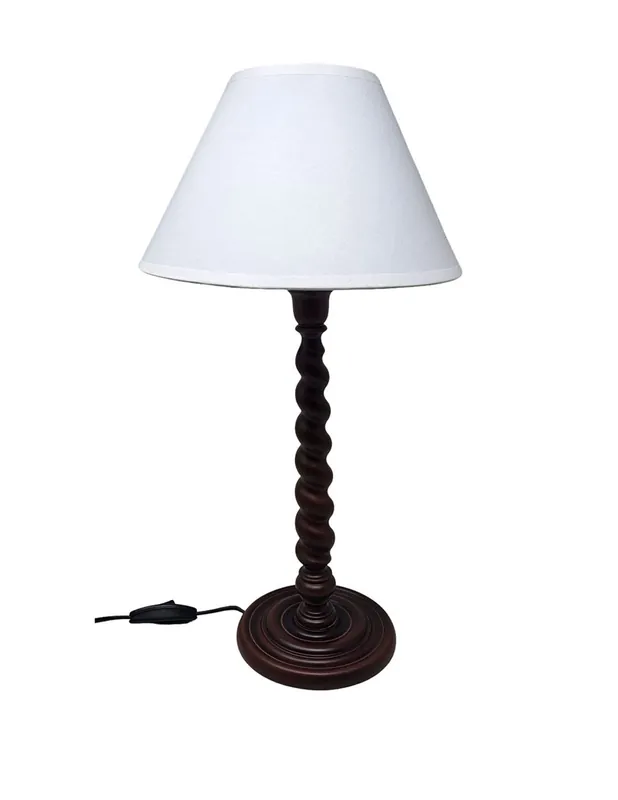 Sobremesa Cuerpo Trenzado en Madera Moderno