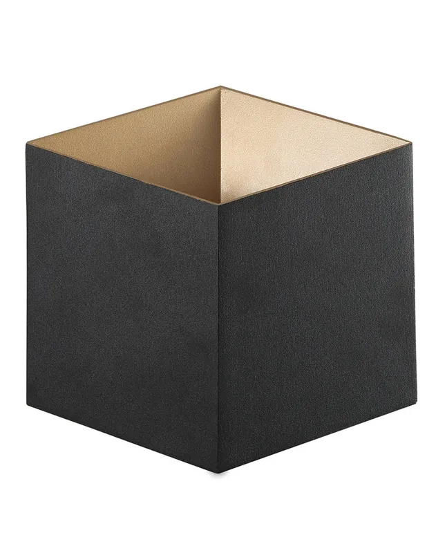 Aplique Barredor Pared Negro-Oro Pago Seguro