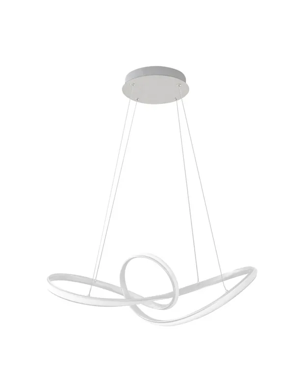 Precio Bajo Lámpara Blanca Suspendida Led