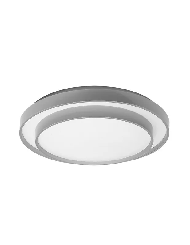 Bestseller Fana Plafón de 60W Blanco y Plata