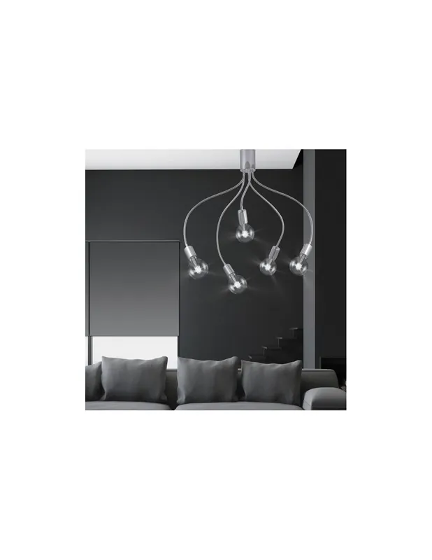 Stock Limitado Plafón 5 Luces Melisa AJP