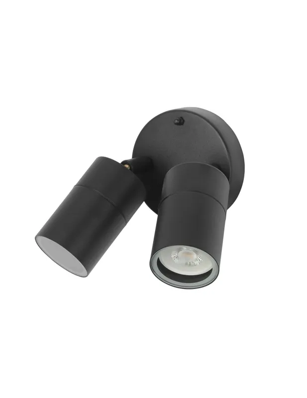Precio Reducido Foco 2 Luces Exterior Acero Inox Aisi 202
