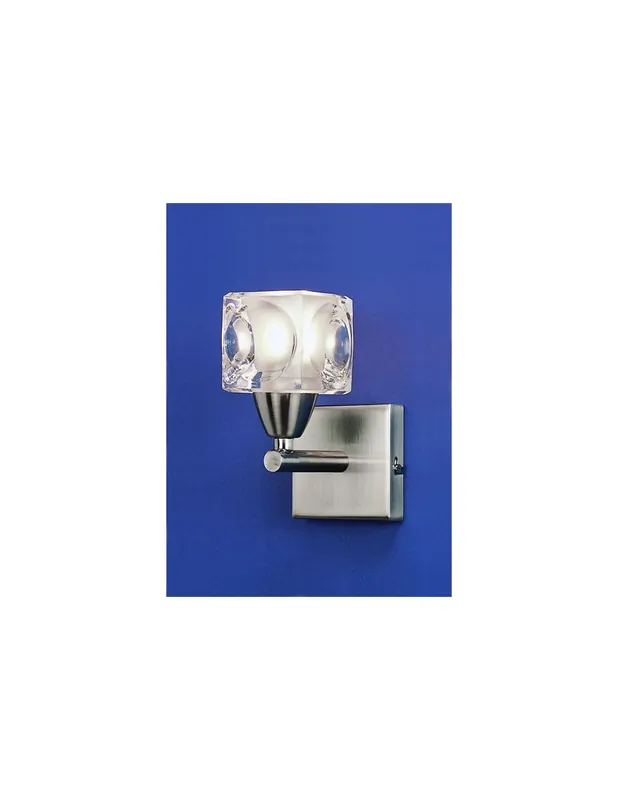 Disponible Ahora Aplique de Pared Níquel Satinado