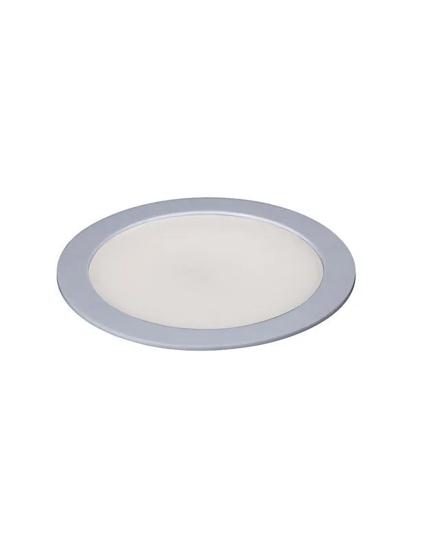 Downlight Led Redondo Plata Garantía Incluida