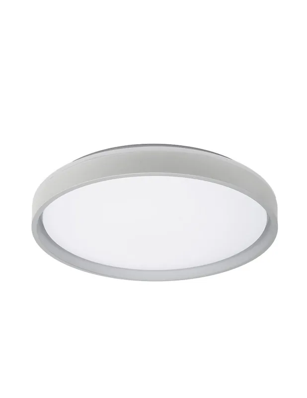 Original Oferta Plafón Led Morgan Blanco Plata