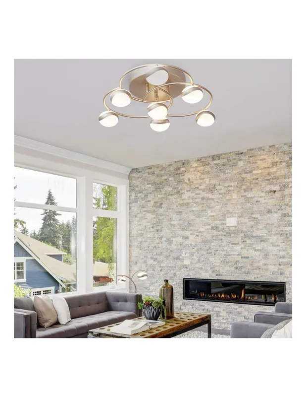 Precio De Fábrica Plafón Led Champagne