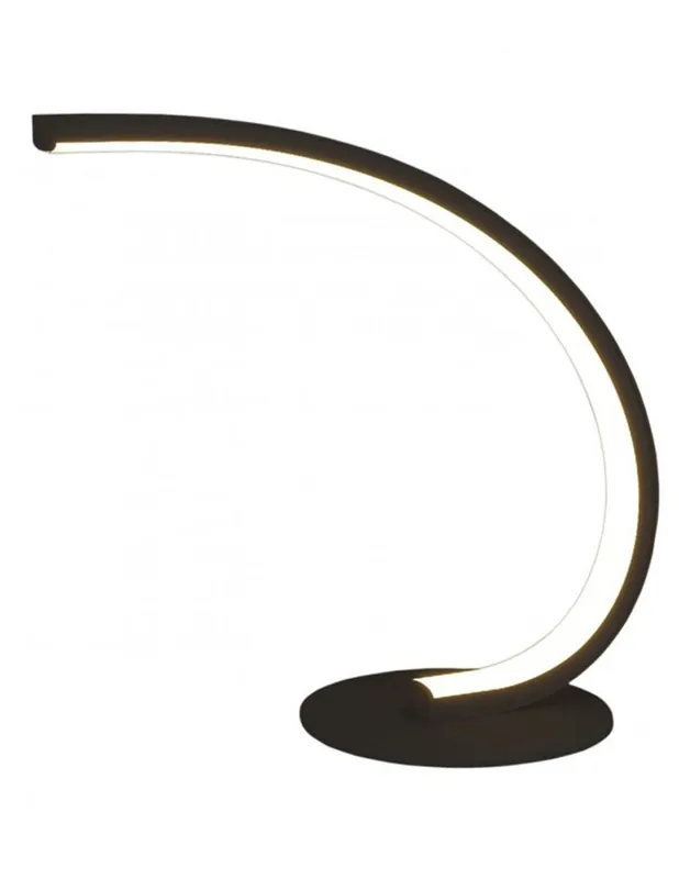 De Moda Lámpara de Mesa Negra Led