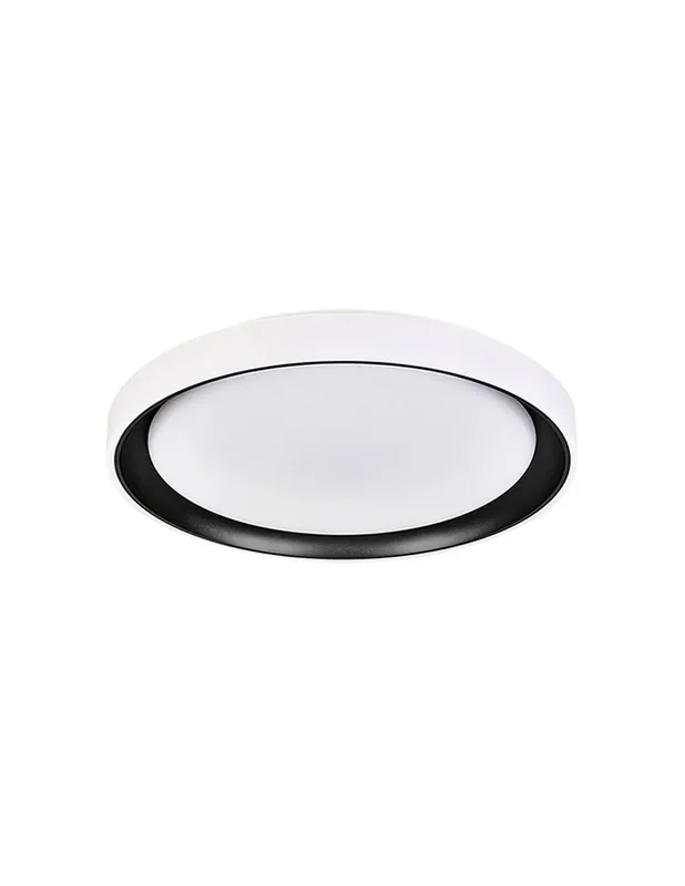 Envío Gratis Plafón de Techo Led Aro Blanco Interior Negro