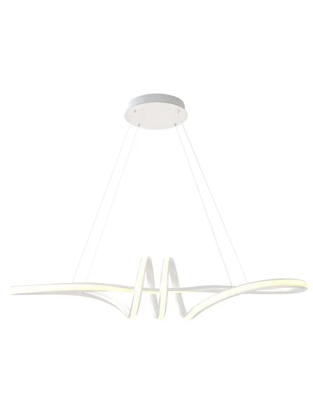 Oferta Lámpara 3000-4000-6000K Led de Metal Blanco y Acrílico Alta Calidad