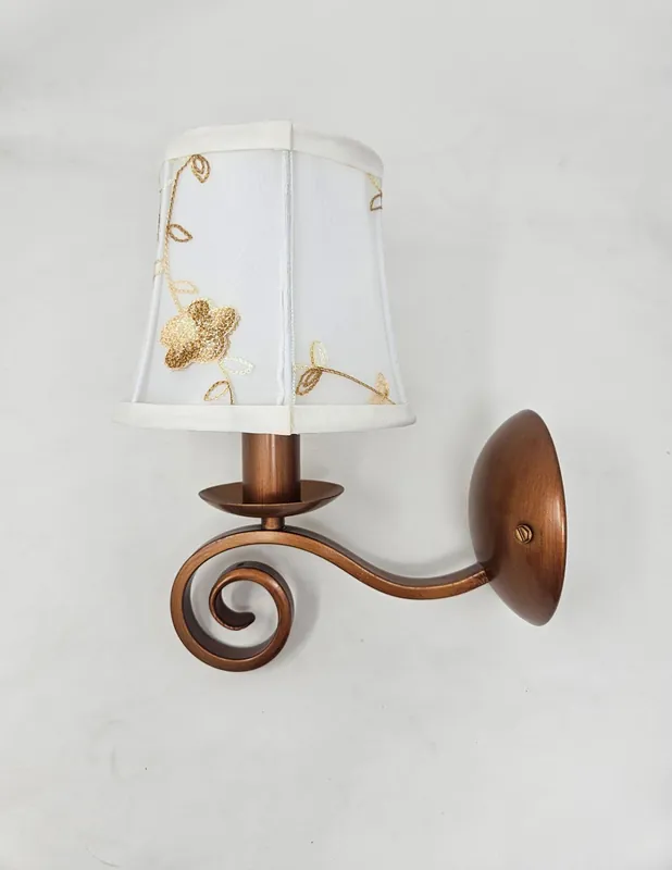 Aplique de Pared Oro Francés Lujoso