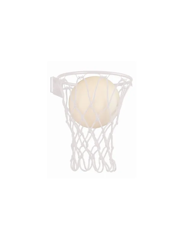 Aplique de Pared Basketball Blanco Mantra Promoción Exclusiva