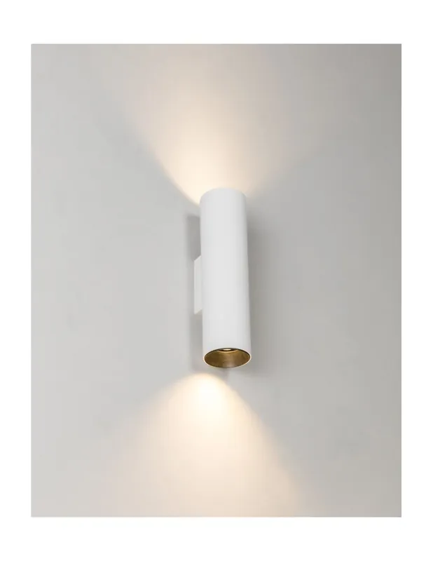 Precio Rebajado Aplique 2 Luces de Aluminio Blanco
