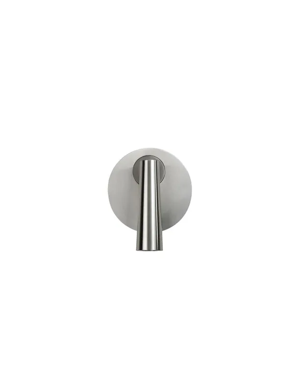Aplique LED Base Redonda Níquel Satinado Rebajas
