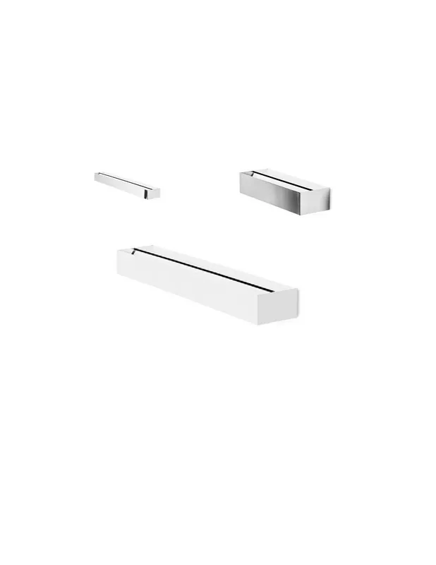 Aplique LED Blanco, Níquel o Cromo 25 cm Pedido Al Por Mayor