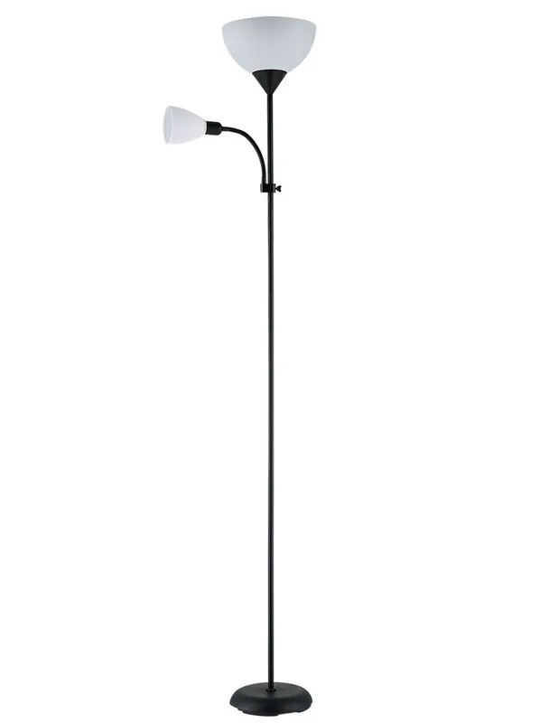 Lámpara de Pie Rigel Negra Fabrilamp Tendencia