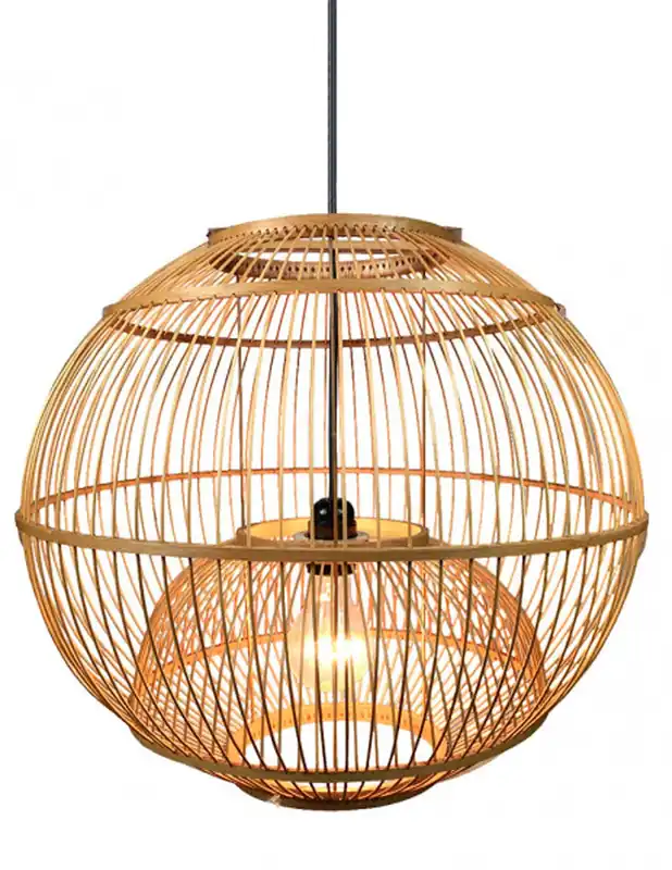 Lámpara Colgante Bambú Croton Premium