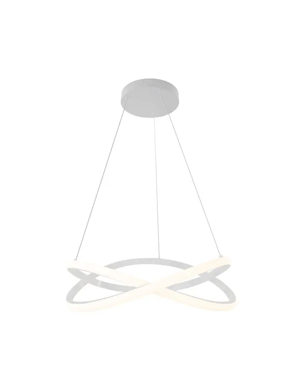 Artesanal Lámpara de Techo con 72w Led Blanca