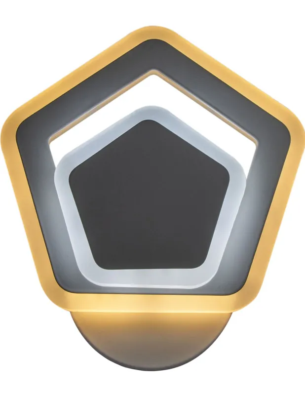 Aplique de Pared Forma Pentagonal led Imprescindible (Must-Have)
