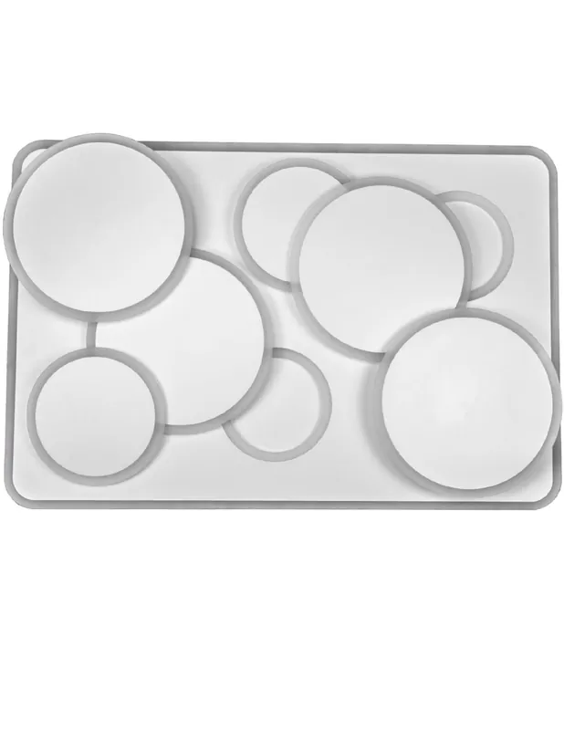 Venta Final Plafón Galaxia Rectangular Led