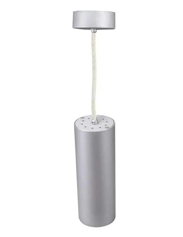 Lámpara Cilíndricas para Locales de Aluminio Gris Mayoreo