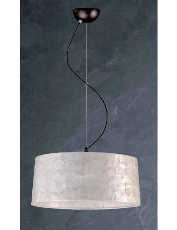 Precio De Oferta Lámpara Pantalla Nacar de 35CM