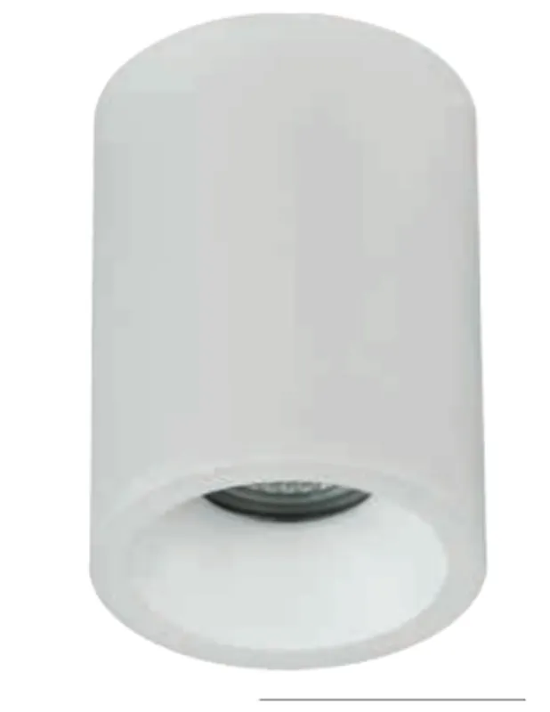 Novedad Focos de Superficie Cilindro Blanco