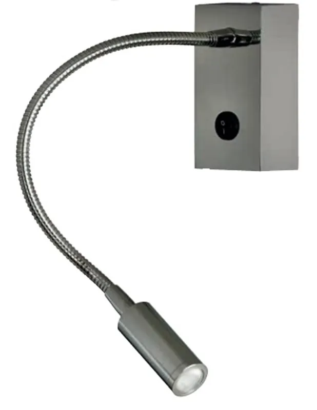 Solo Hoy Aplique con Lector e Interruptor Cromado