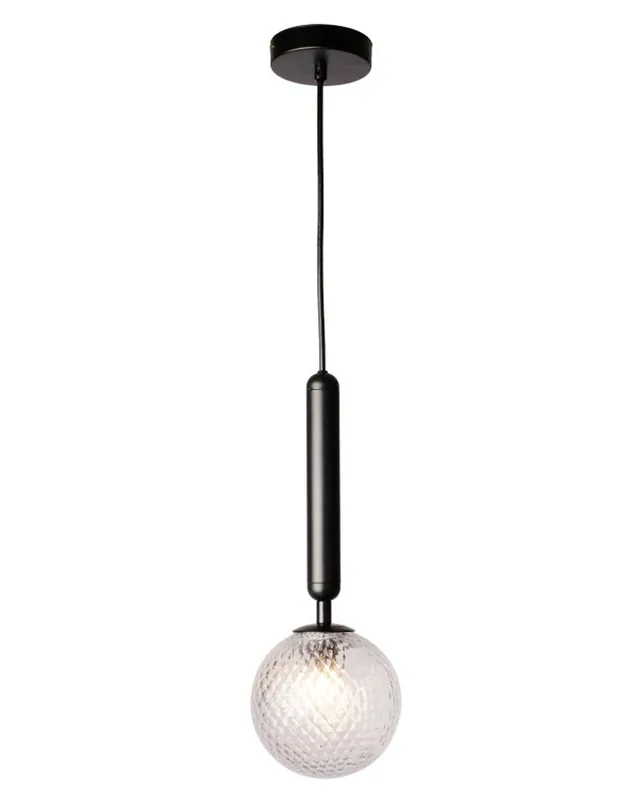 Iluminación Retro Negra con Cristal texturizado Disponible Ahora