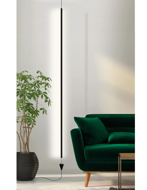 Compra Hoy Vertical Lámpara de Suelo a Techo Blanco o Negro Mantra