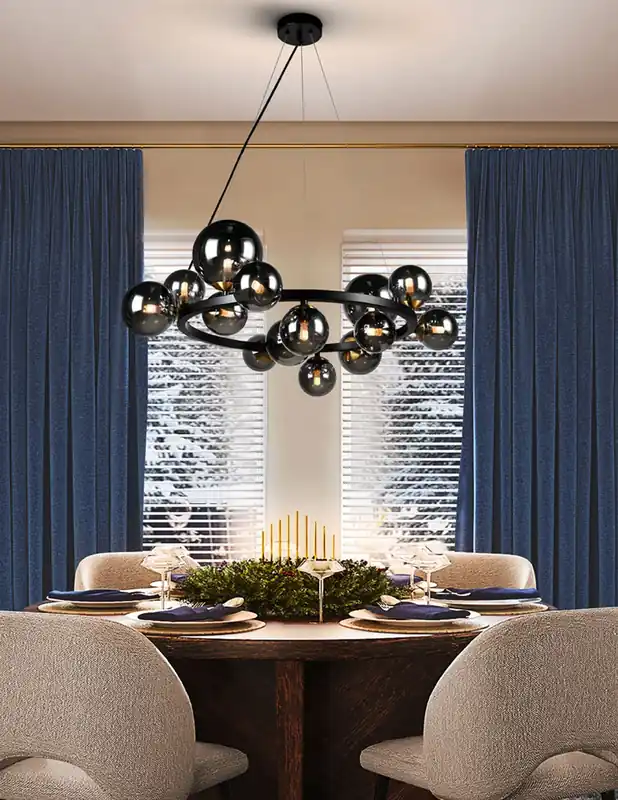Novedad Astros Lámpara 14 Luces Schuller