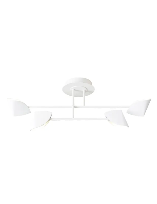 Precio Económico Capuccina Plafón Blanco 4 Luces Mantra
