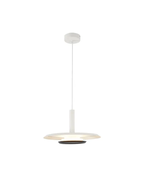 Precio Económico Tina Lámpara Colgante Led Blanco y Negro Mantra