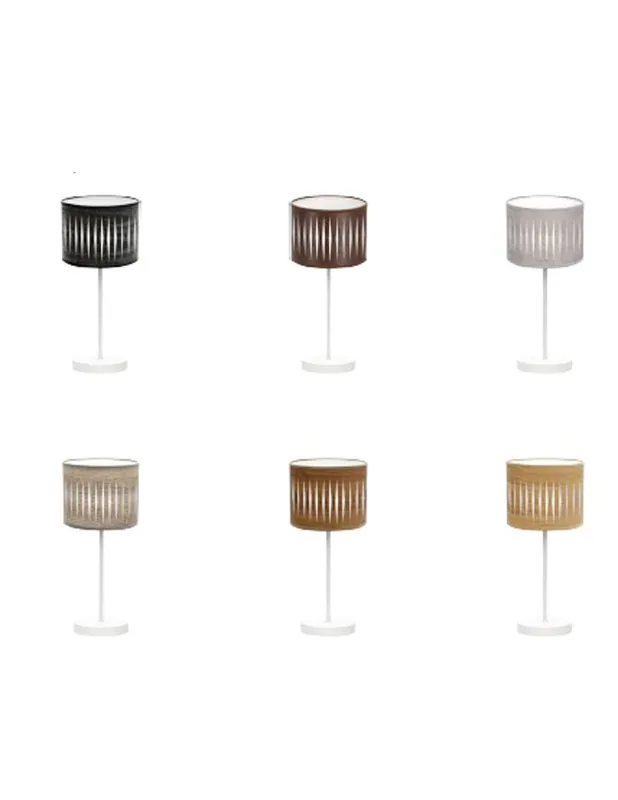 Novedad Sobremesa Pirón Fabrilamp Madera Oscura