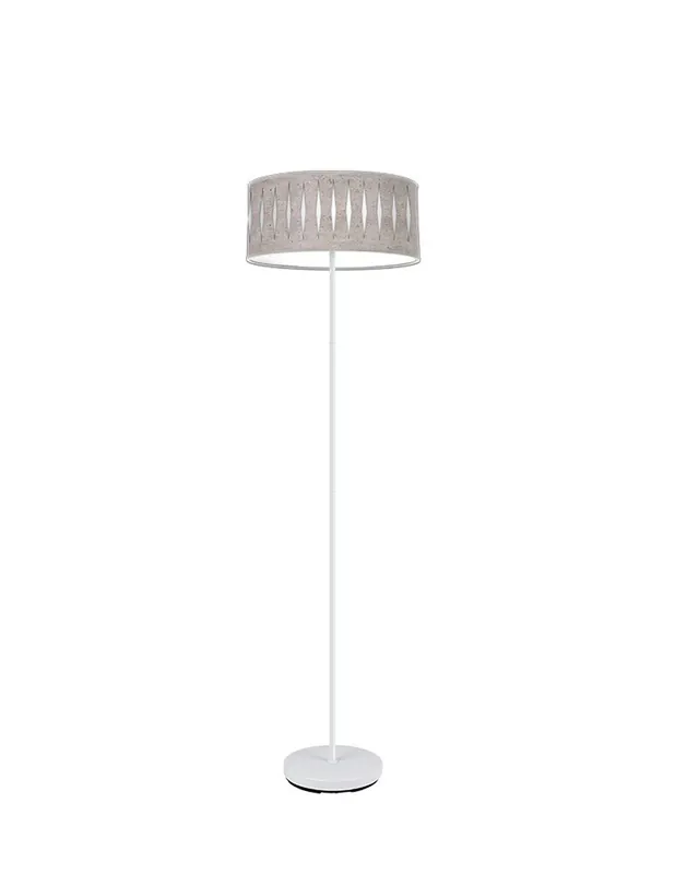 Pirón Lámpara de Pie Fabrilamp Cemento Gris Oferta Especial