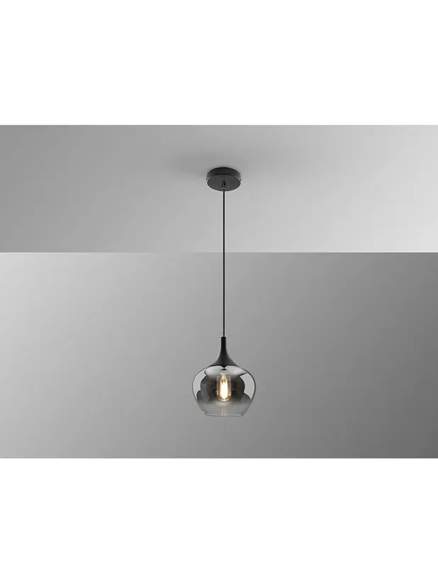 Opaz Lámpara Negro Smoke 19 cm Ordenar Ahora Mismo