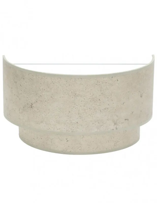 Descuento Aplique Tejido Cemento Gris