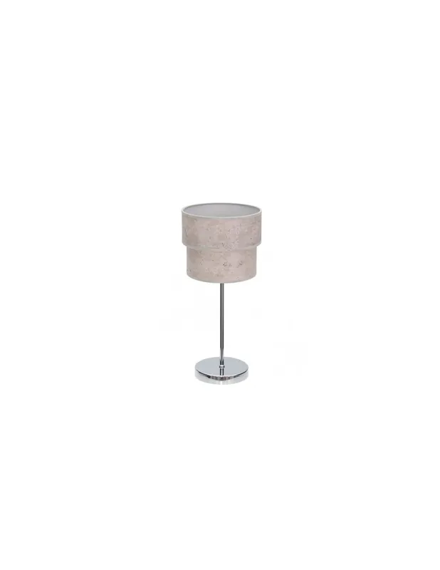 Lámpara de Mesa Imitación Cemento Gris Oferta Limitada