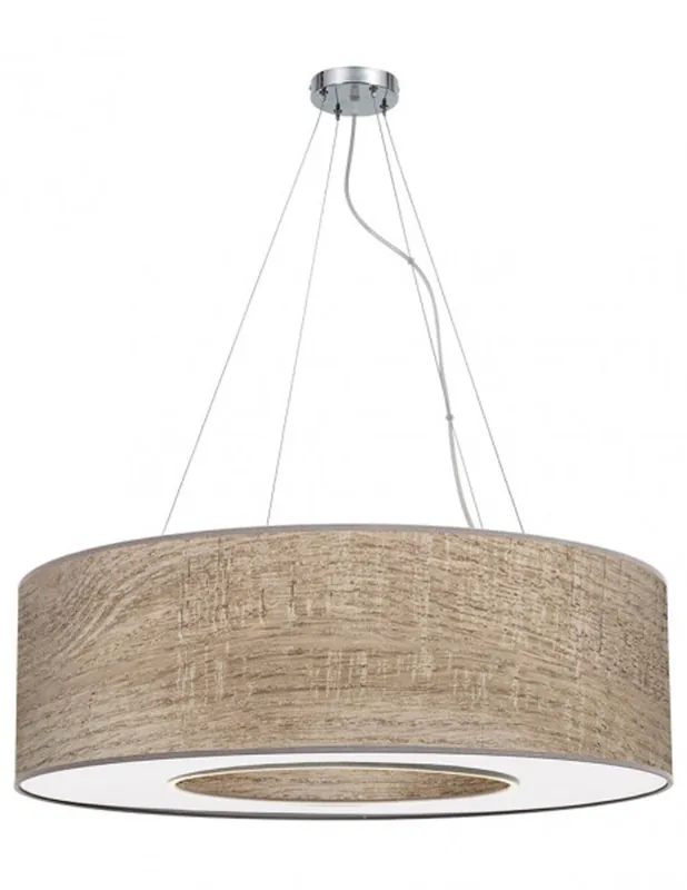 Solo Hoy Haití Lámpara 50, 65 u 80 cm Madera Gris