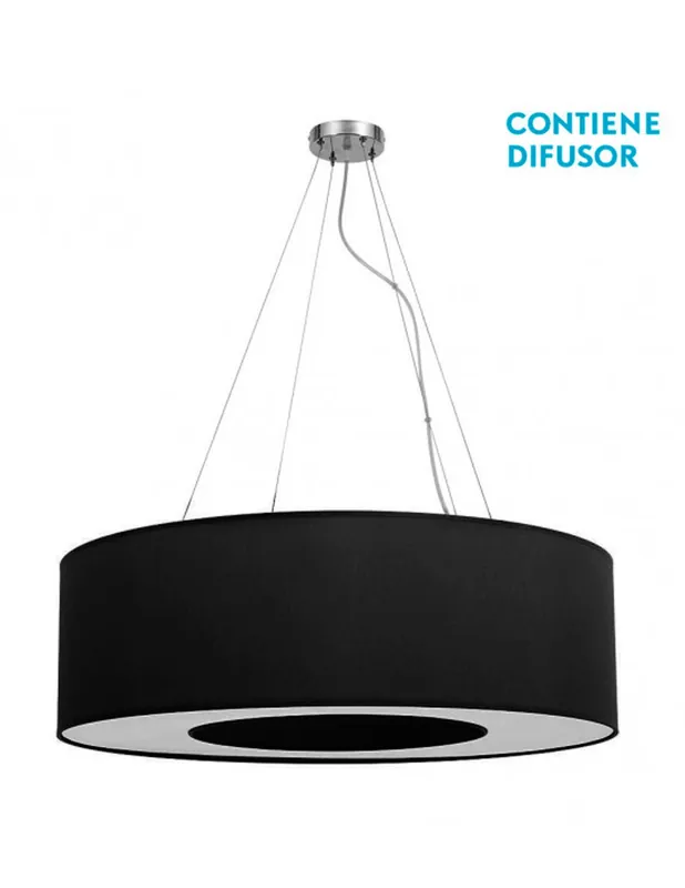 Haití Lámpara 50, 65 u 80 cm Negra Precio Reducido