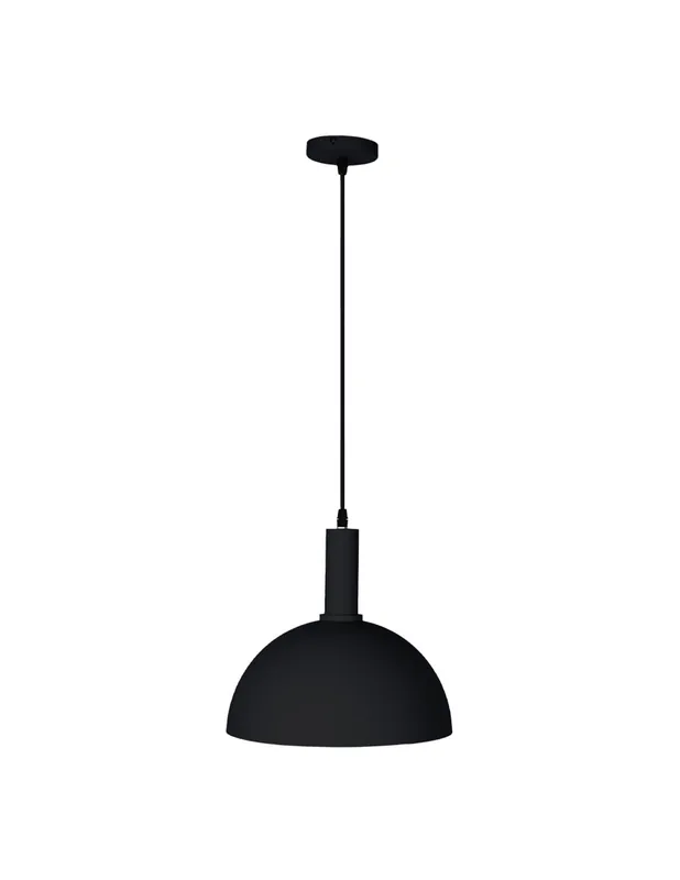 Lámpara Colgante Metal de 30 Negro Novedad