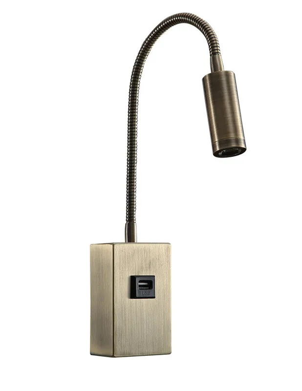 Exclusivo Aplique con Lector Cuero y USB