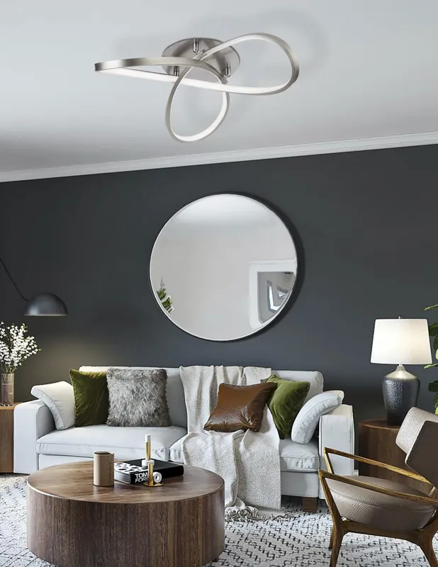 Envío Gratis Lámpara Plafón Led Lazo 4000k