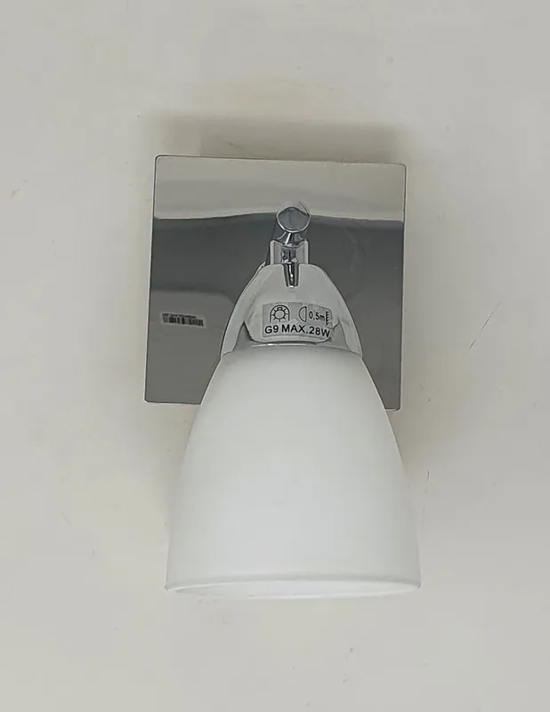 Aplique Cromo Tulipa Vaso G9 Moderno