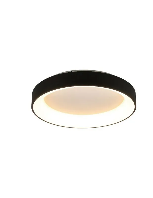 Niseko Plafón Negro Circular 45, 65, 78 y 90 cm Imprescindible (Must-Have)